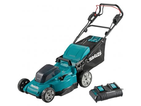 MAKITA Akumulatorska kosilica DLM480CT2 18+18V; 2x5,0 Ah