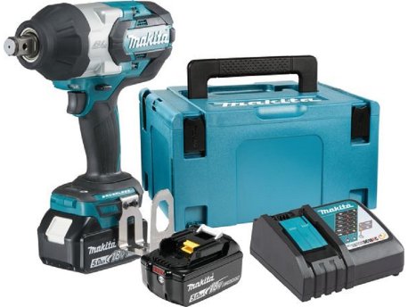 MAKITA Akumulatorski udarni odvijač  18V; 2x5,0 Ah DTW1001RTJ