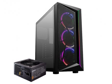 COOLER MASTER CMP510 ARGB Edition kućište (CP510-KGNN65-S00) + CM MWE 650W Bronze