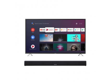 SHARP 55BL2 Android Smart Ultra HD 4K LED TV + HT-SB110 Soundbar zvučnik