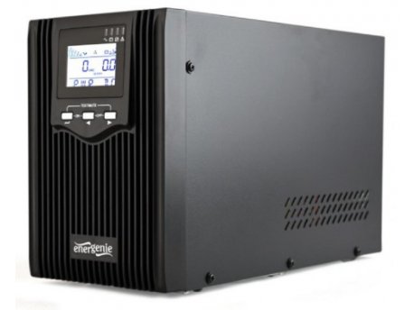GEMBIRD EG-UPS-PS1000-01  UPS sa stabilizatorom 1000VA (800W) pure sine wave, LCD, USB, black