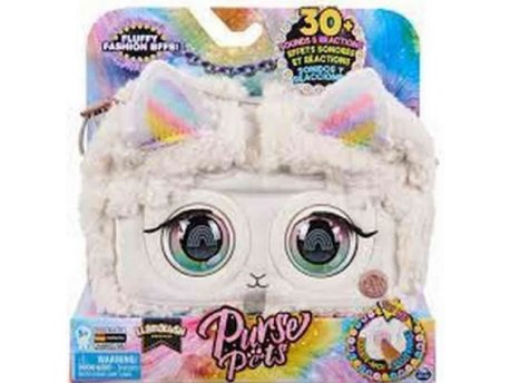 SPIN MASTER Purse pets tašnica ljubimica FLUFFY LAMA