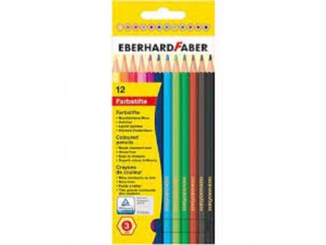 FABER-CASTELL Drvene bojice Eberhard Faber 1/12 metalna kutija 514813 ( 2574 )