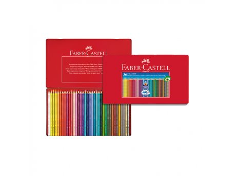 FABER-CASTELL Drvene bojice  Grip 1/36 met kutija 112435