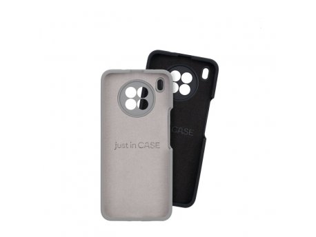 JUST IN CASE 2u1 Extra case MIX PLUS paket CRNA+SIVA za Honor 50 Lite