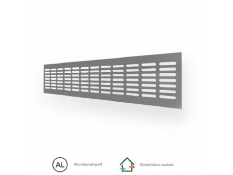 BBLINK ERA Žaluzina 4810DP Al SILVER (480x100 mm)