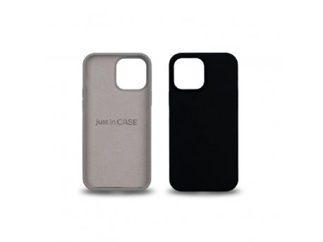 JUST IN CASE Futrola 2in1 za iPhone 13 Pro Max CRNA+SIVA