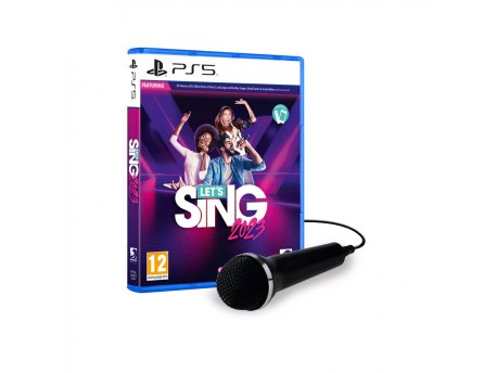 RAVENSCOURT PS5 Let's Sing 2023 - Single Mic Bundle