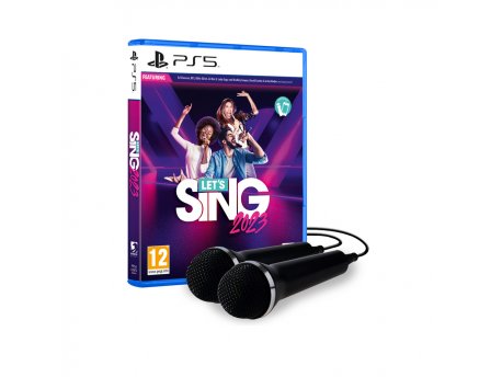 RAVENSCOURT PS5 Let's Sing 2023 - Double Mic Bundle