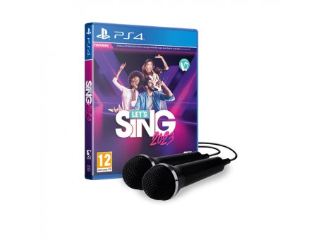 RAVENSCOURT PS4 Let's Sing 2023 - Double Mic Bundle
