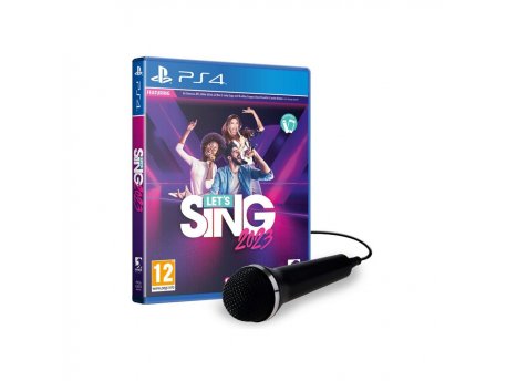 RAVENSCOURT PS4 Let's Sing 2023 - Single Mic Bundle