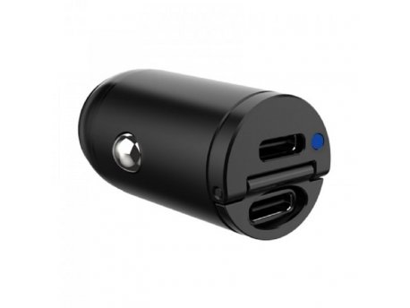 CELLY AUTO PUNJAČ 30W 2TYPE C