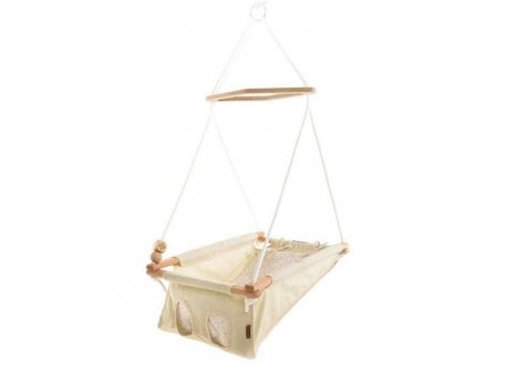 INCABABY Ljuljaška Babyswing, Beige Stars FW