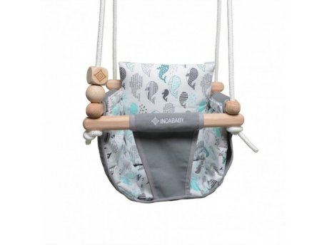 INCABABY Ljuljaška Junior Swing, Whale