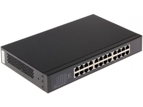DAHUA PFS3024-24GT 24-Port 10/100/1000M Switch, 24x Gbit RJ45 port, rackmount (alt. gs1024d