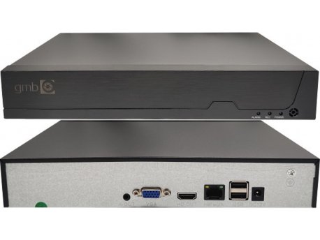 GEMBIRD NVR-P3009QT GMB 8 kanala do 8 megapiksela H.265, XMEYE App Onvif P2P, iCloud do 6tb