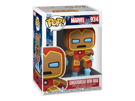 FUNKO Marvel Holiday POP! Vynil - Iron Man, figura