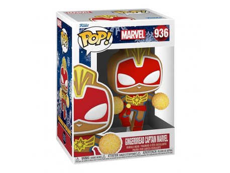 FUNKO Marvel Holiday POP! Vynil - Captain Marvel, figura