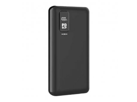 MOXOM Power Bank MX-PB36 PD + QC 3.0 20000mAh crni