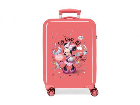 MINNIE ABS Kofer 55 cm Koralna