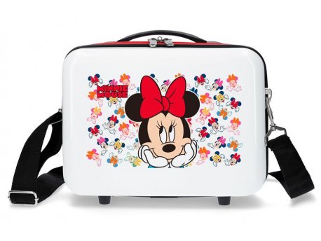 MINNIE ABS Beauty case Crvena