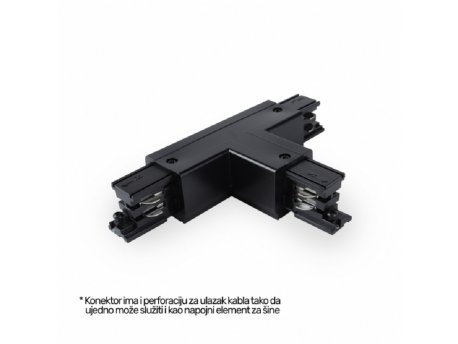 BBLINK Trofazni  T konektor WSO-32B(L1) CRNI