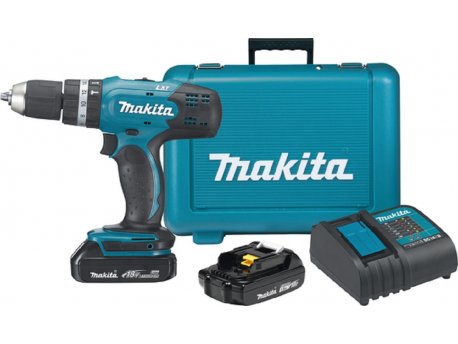 MAKITA DHP453SYE Akumulatorska vibraciona bušilica-odvijač, 2x1.5Ah