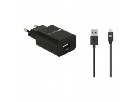 DEVIA PUNJAC SMART HIGH-SPEED MICRO 2.1A XT-117 CRNI