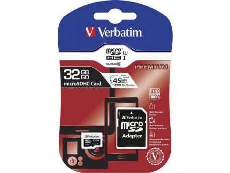 VERBATIM Micro SDXC 32GB (44083)