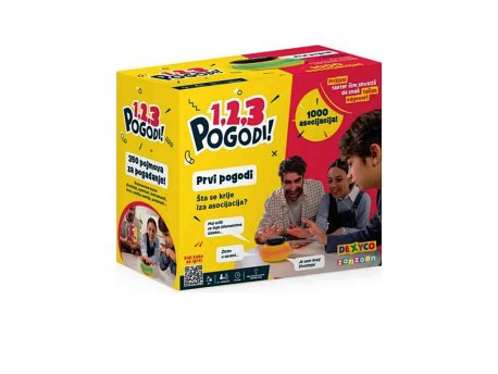 ZANZOON Pogodi društvena igra 1 2 3