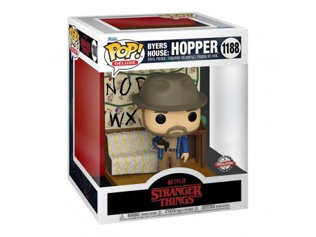 FUNKO POP Deluxe: Stranger Things, B-A-S Hopper figura