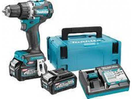 MAKITA Akumulatorska vibraciona bušilica - odvrtač DF002GA201; 40V XGT; 2 x 2,0 Ah + Makpac kofer
