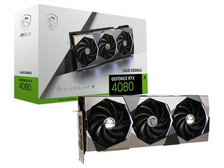 MSI NVidia GeForce RTX 4080 16GB 256bit SUPRIM X