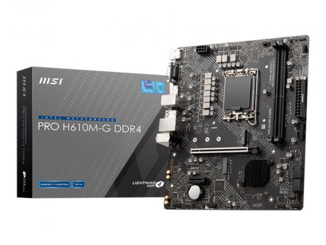 MSI PRO H610M-G DDR4