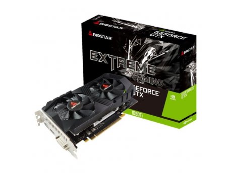 BIOSTAR GT1050Ti 4GB GDDR5 128 bit DVI/DP/HDMI Graficka karta