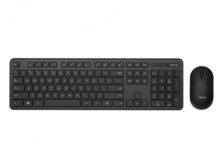 ASUS CW100 Wireless US tastatura + miš crna