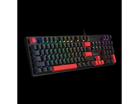 A4 TECH Bloody, mehanička gejmerska tastatura, crna, USB, US raspored (A4-S510N)