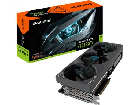 GIGABYTE NVidia GeForce RTX 4080 EAGLE 16GB 256bit GV-N4080EAGLE OC-16GD