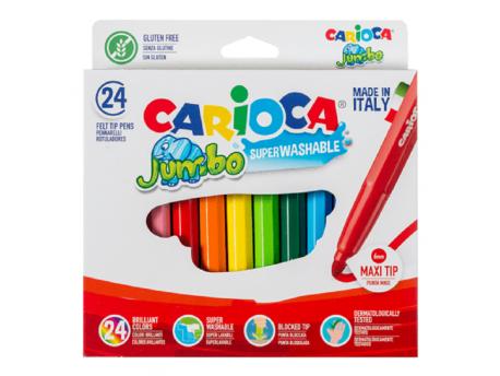 CARIOCA Flomasteri Jumbo 1/24