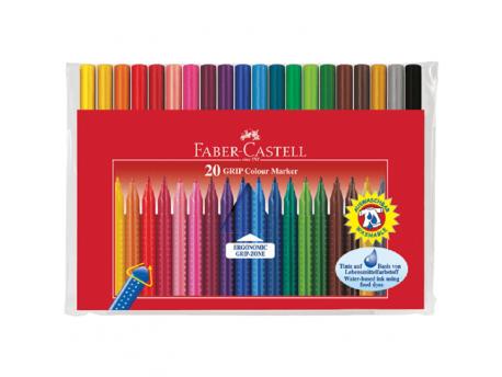 FABER-CASTELL Flomasteri Grip 1/20 155320