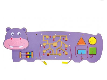 PERTINI Viga grafomotorička tabla - hippo