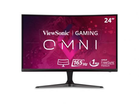VIEWSONIC Monitor 24 ViewSonic Omni VX2418C 1920x1080/Full HD/165Hz/1ms/HDMI/DP/Curved