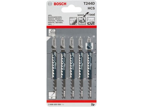 BOSCH List ubodne testere Speed for Wood T 244 D 100 x 4-5.2 mm (2608630058)