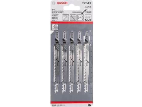 BOSCH List ubodne testere Progressor for Wood T 234 X 117 x 2-3 mm(2608633528)