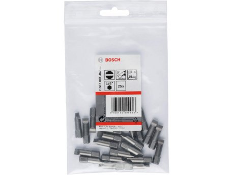 BOSCH Bit odvrtača ekstra-tvrdi S 1,2x6,5, 25 mm - 2607001467