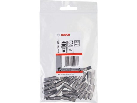 BOSCH Bit odvrtača ekstra-tvrdi S 0,8x5,5, 25 mm - 2607001463