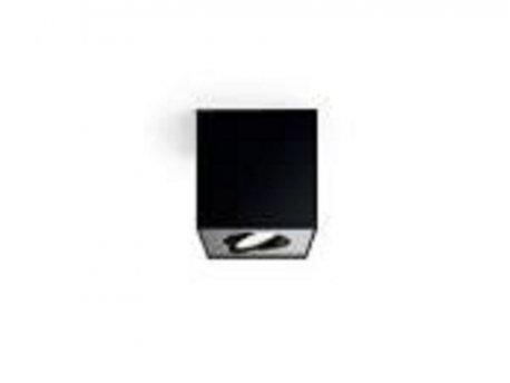 PHILIPS Box LED spot svetiljka crna 1x4.5W 50491/30/P0