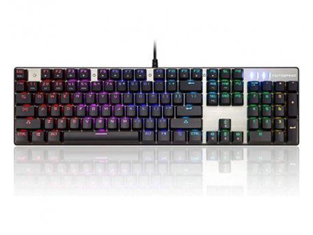 MOTOSPEED CK104 RGB mehanička crna tastatura crveni prekidač