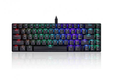 MOTOSPEED CK67 RGB mehanička tastatura crna - crveni prekidač