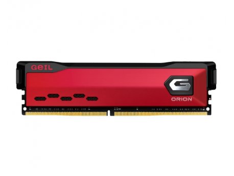 GEIL DIMM DDR4, 16GB, 3200MHz, Orion Red (GAOR416GB3200C16BSC)